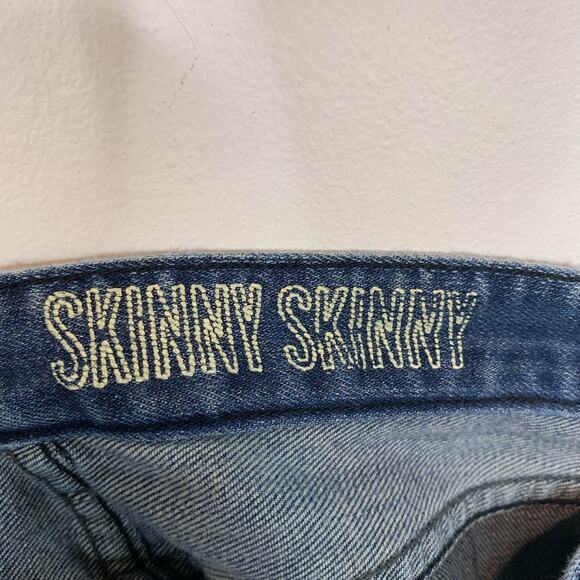 MADEWELL Skinny Skinny jeans low rise dark wash ankle length y2k 2468 - Picture 7 of 14